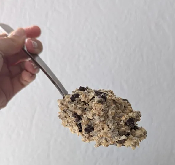 pâte à cookies crue