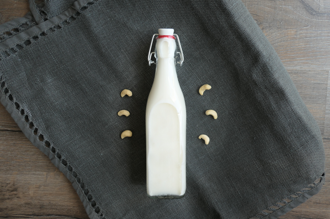 lait de noix de cajou