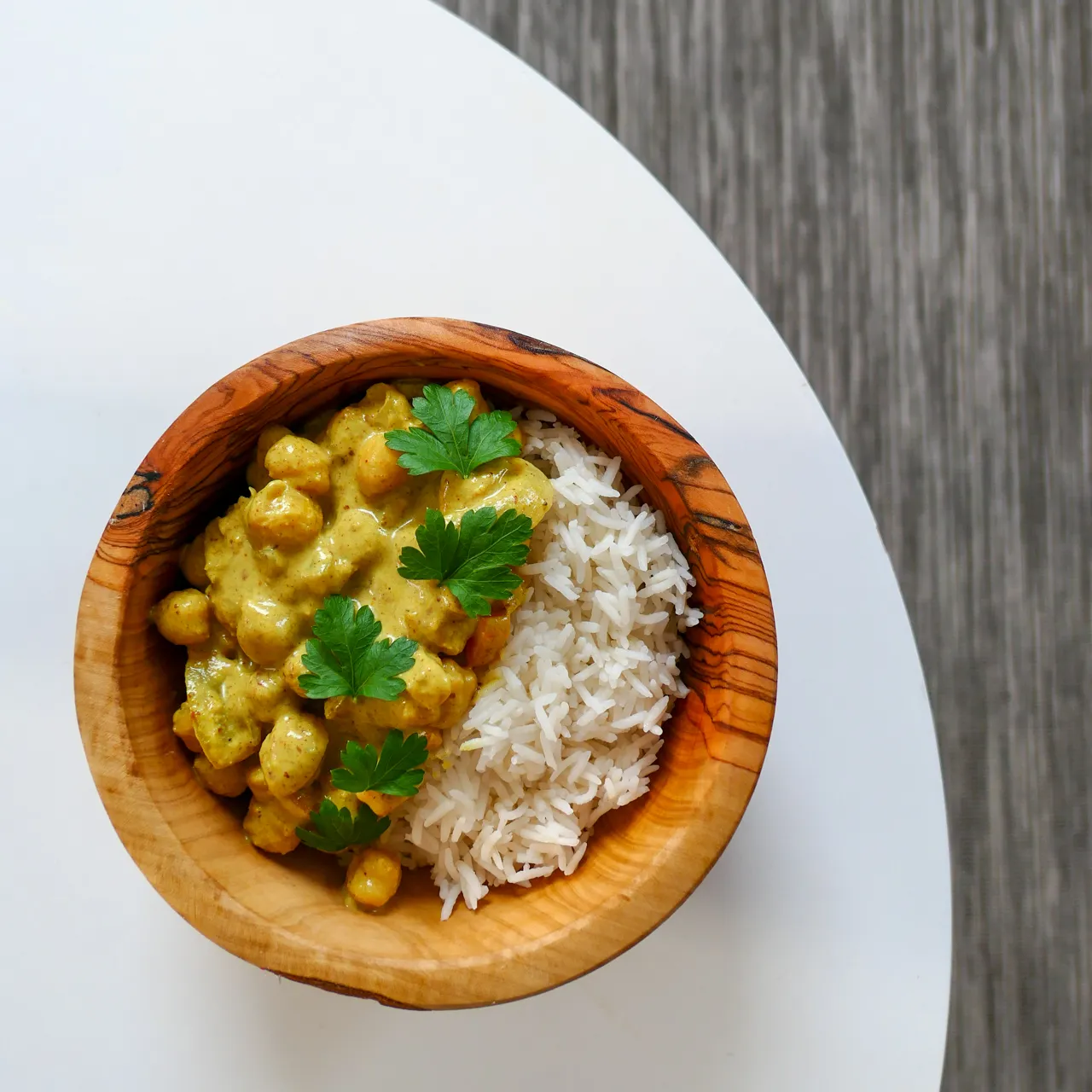 curry pois chiches