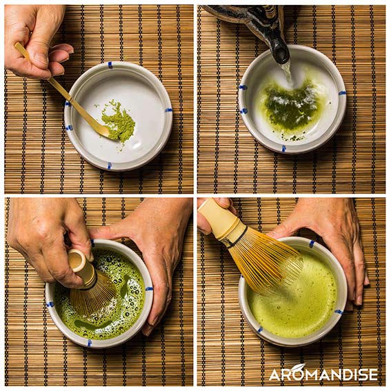 méthode de préparation du thé matcha