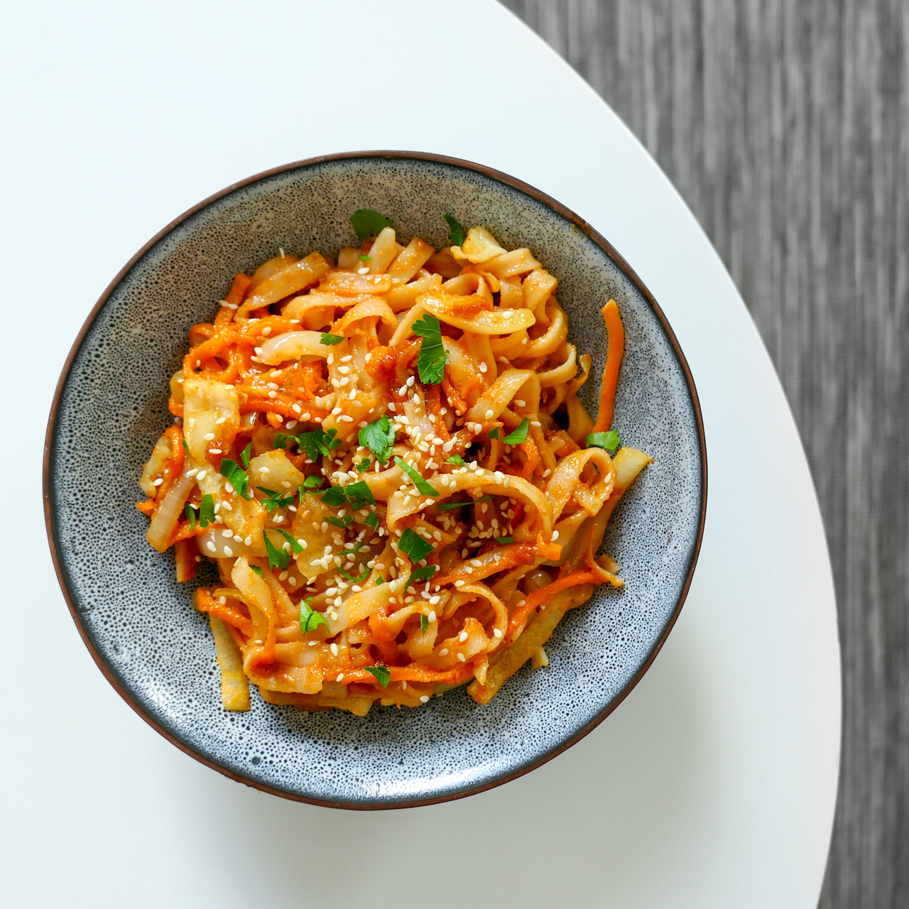 pad thaï cacahuètes sriracha 
