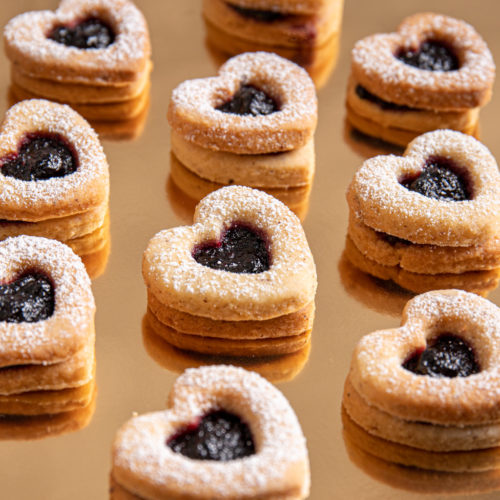 biscuits confiture