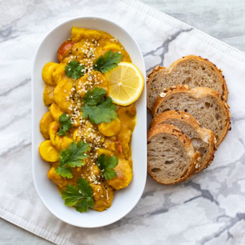 curry banane plantain