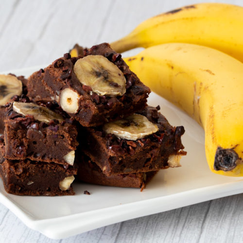 brownie banane