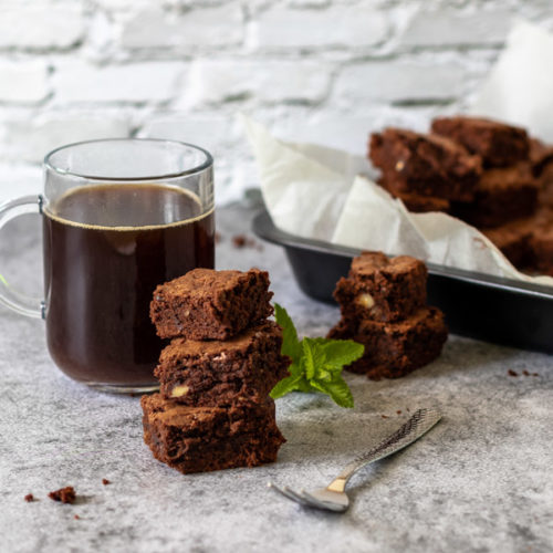 brownie au café