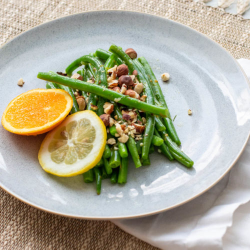 salade haricots orange