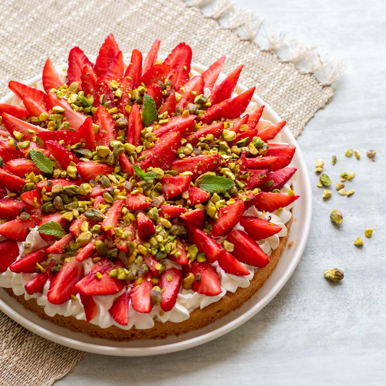 tarte aux fraises