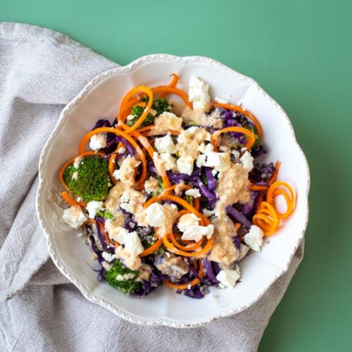 salade quinoa chou rouge