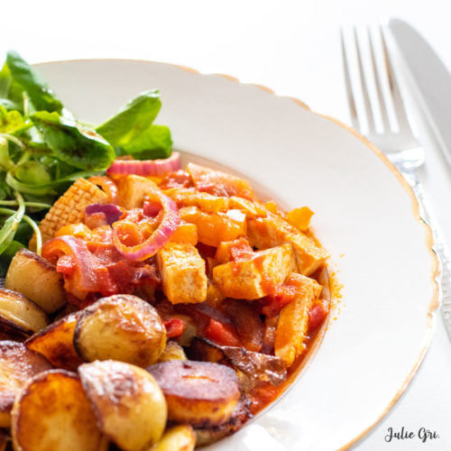 tofu basquaise