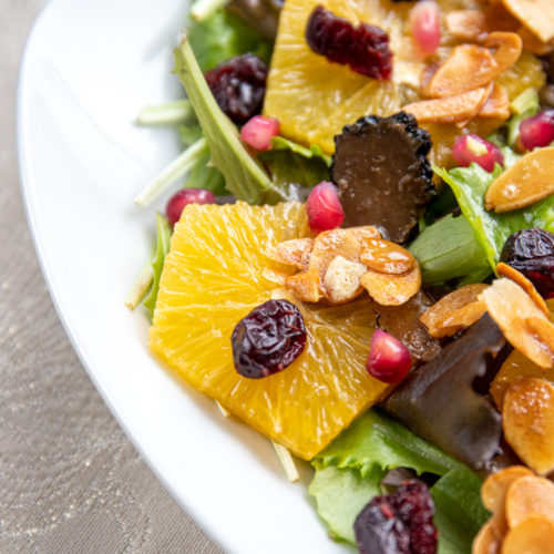 salade orange truffe