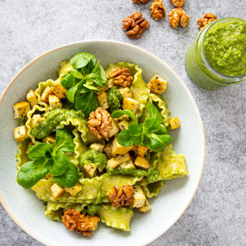 pesto de mache