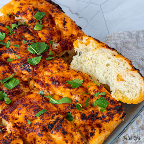 focaccia aux tomates