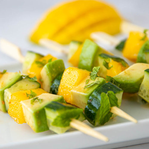 brochette mangue