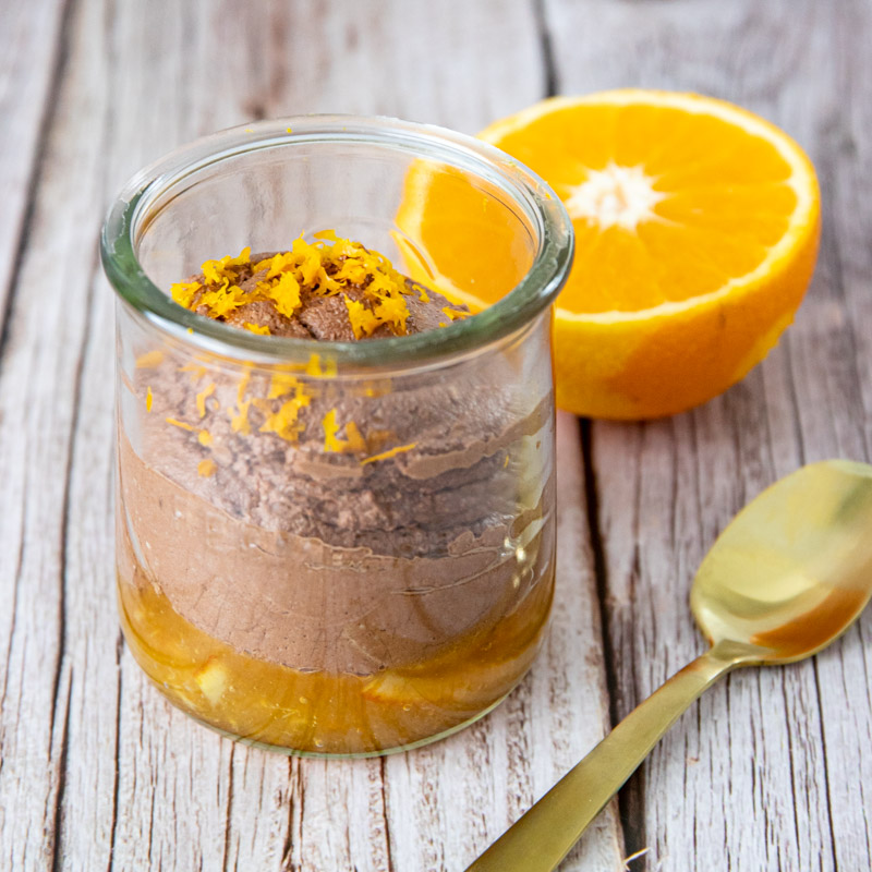 mousse chocolat vegan