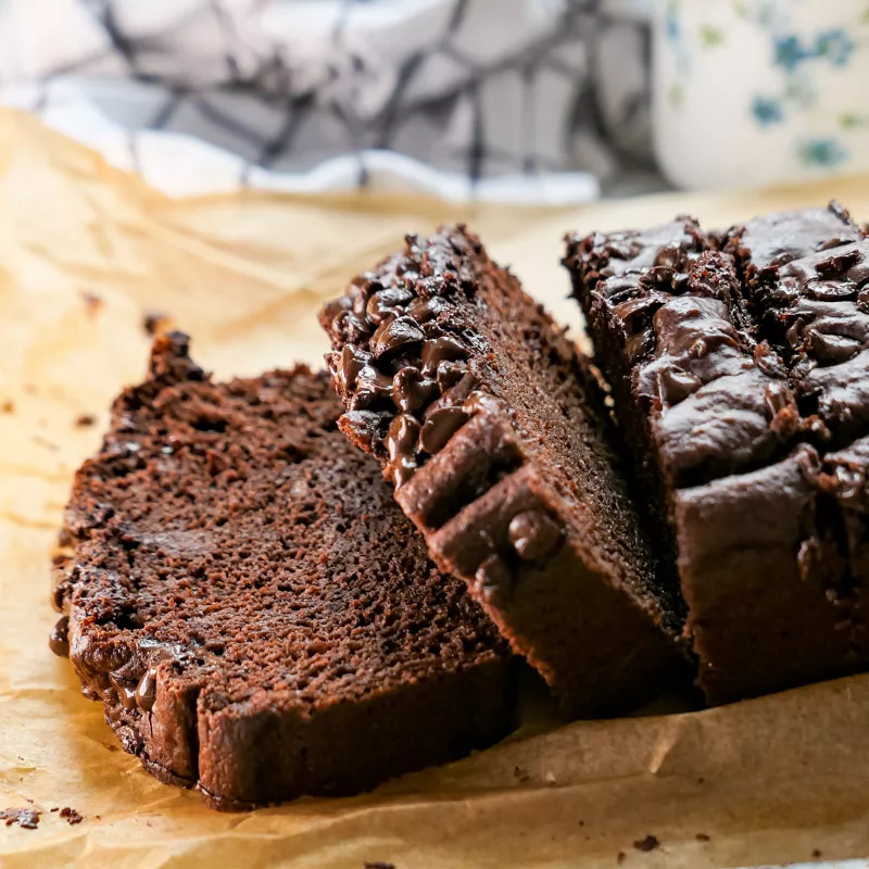gateau chocolat banane