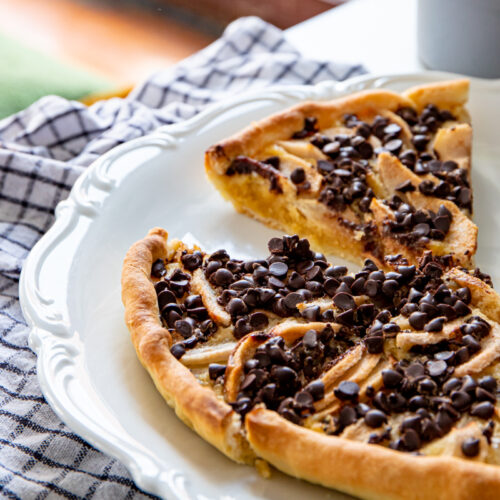 tarte poire chocolat