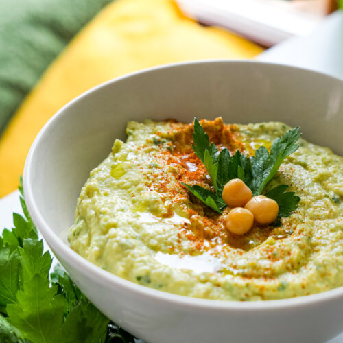 houmous au persil
