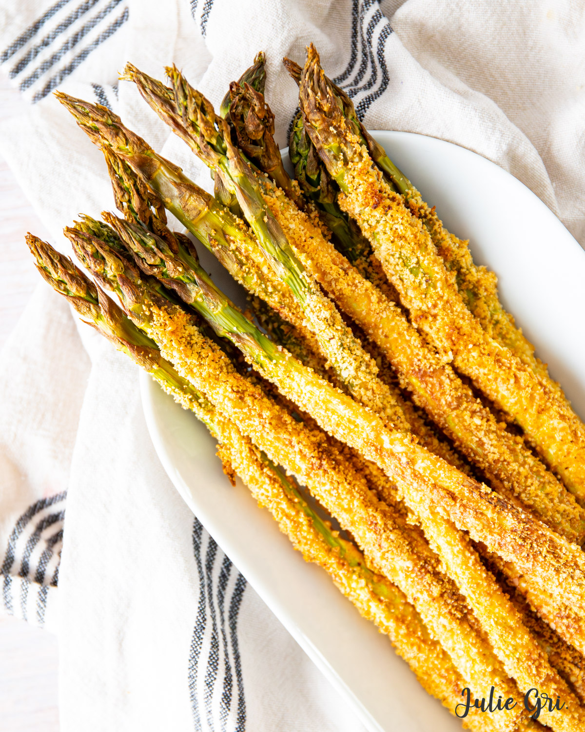 asperges gratinées