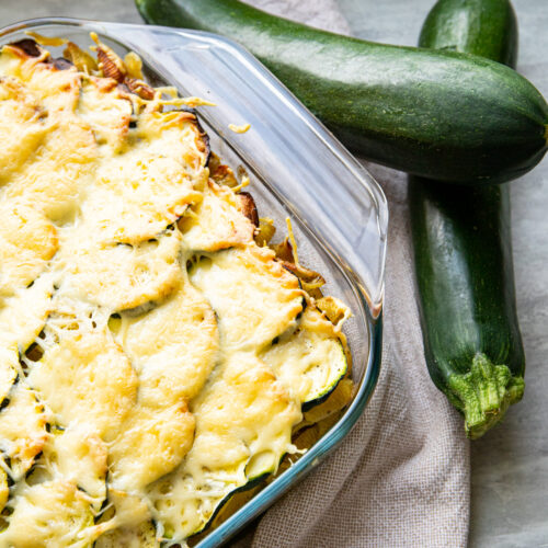 gratin courgettes
