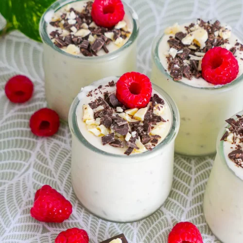 mousses chocolat blanc