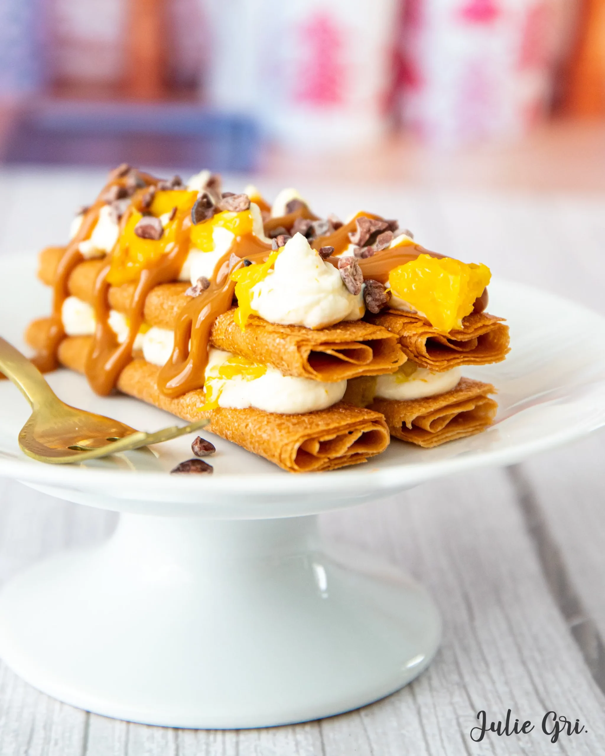 mille-feuilles noel crepes