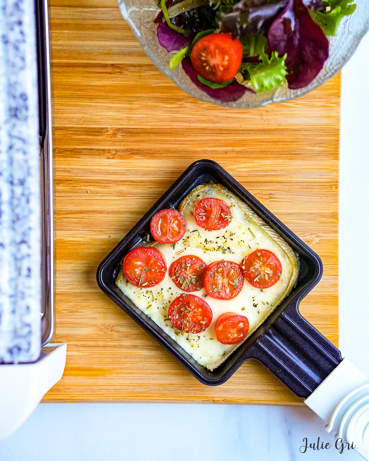 fromage et tomates cerises