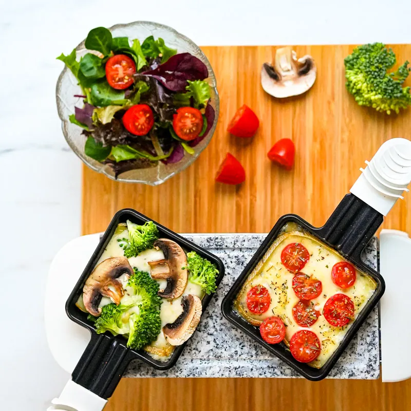 raclette végétarienne