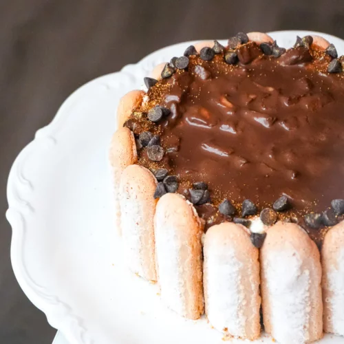 charlotte poire chocolat
