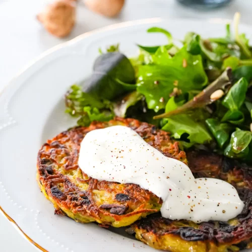 galettes pommes de terre champignon