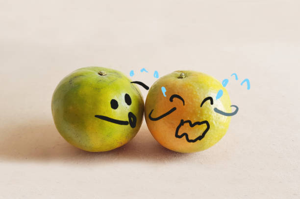 illustration fruits tristes