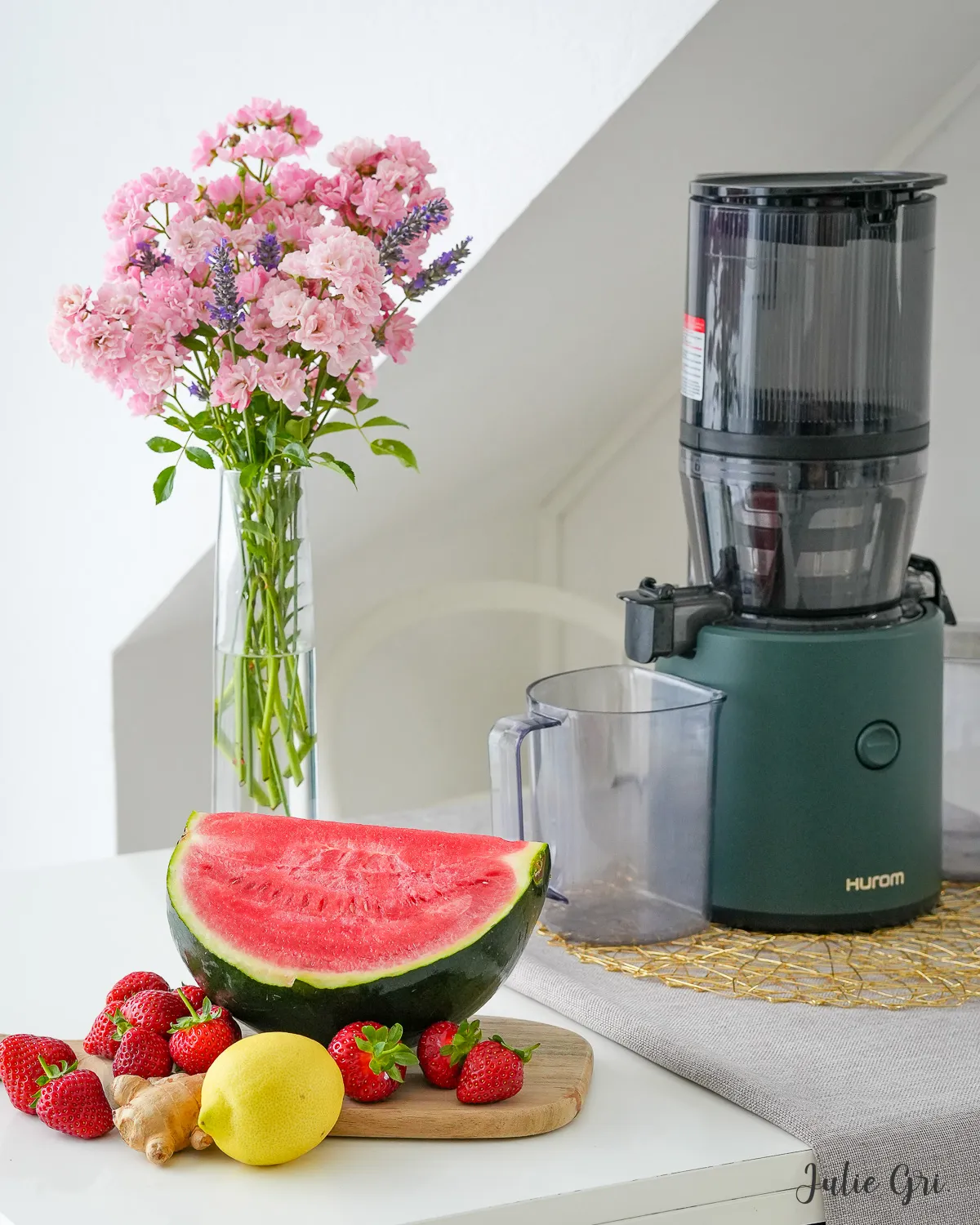 Hurom h320N jus fraise pastèque