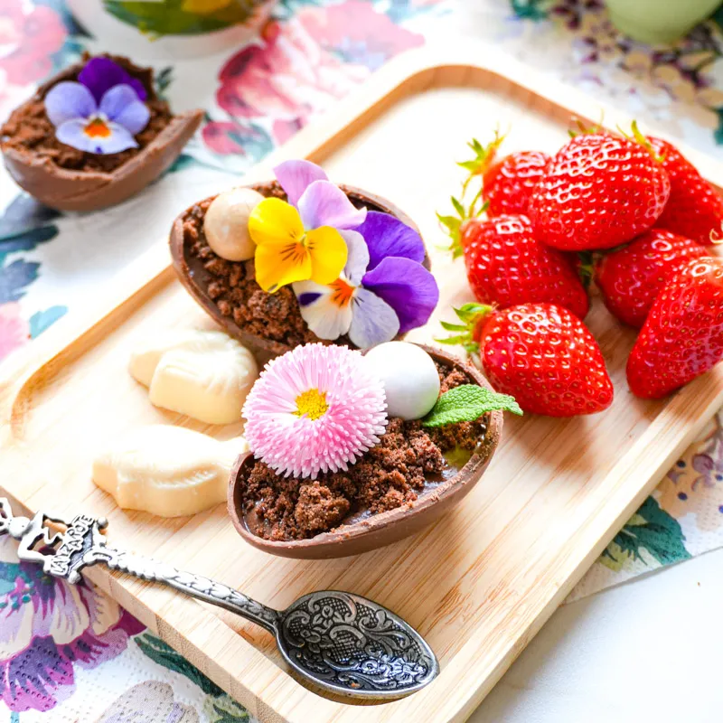 oeufs de paques mousse chocolat