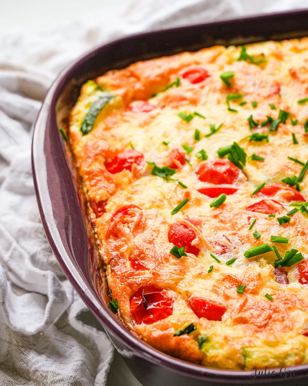 clafoutis tomates cerises courgette