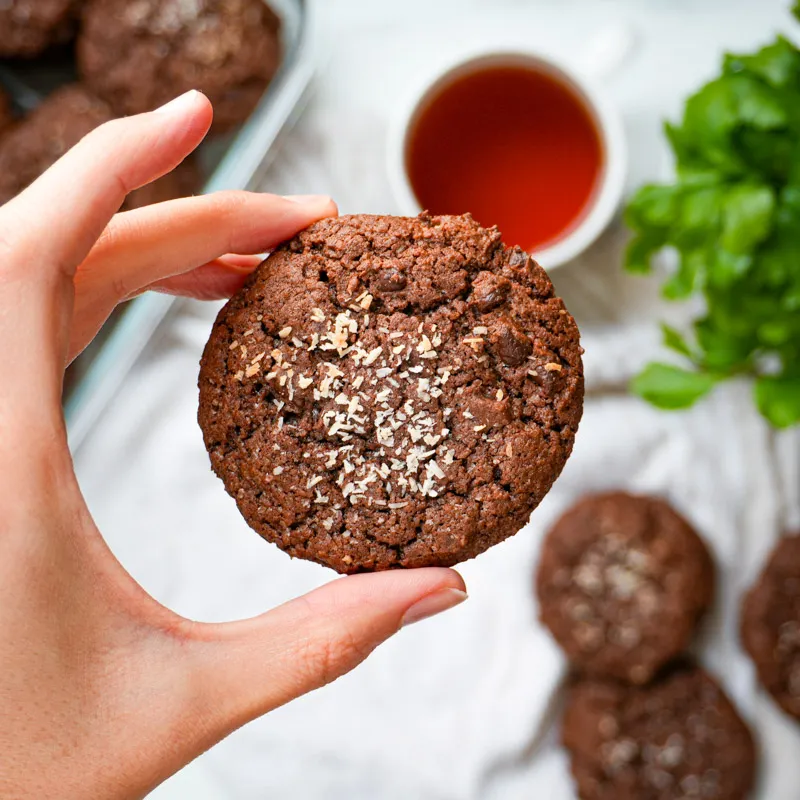cookies chocolat noix de coco