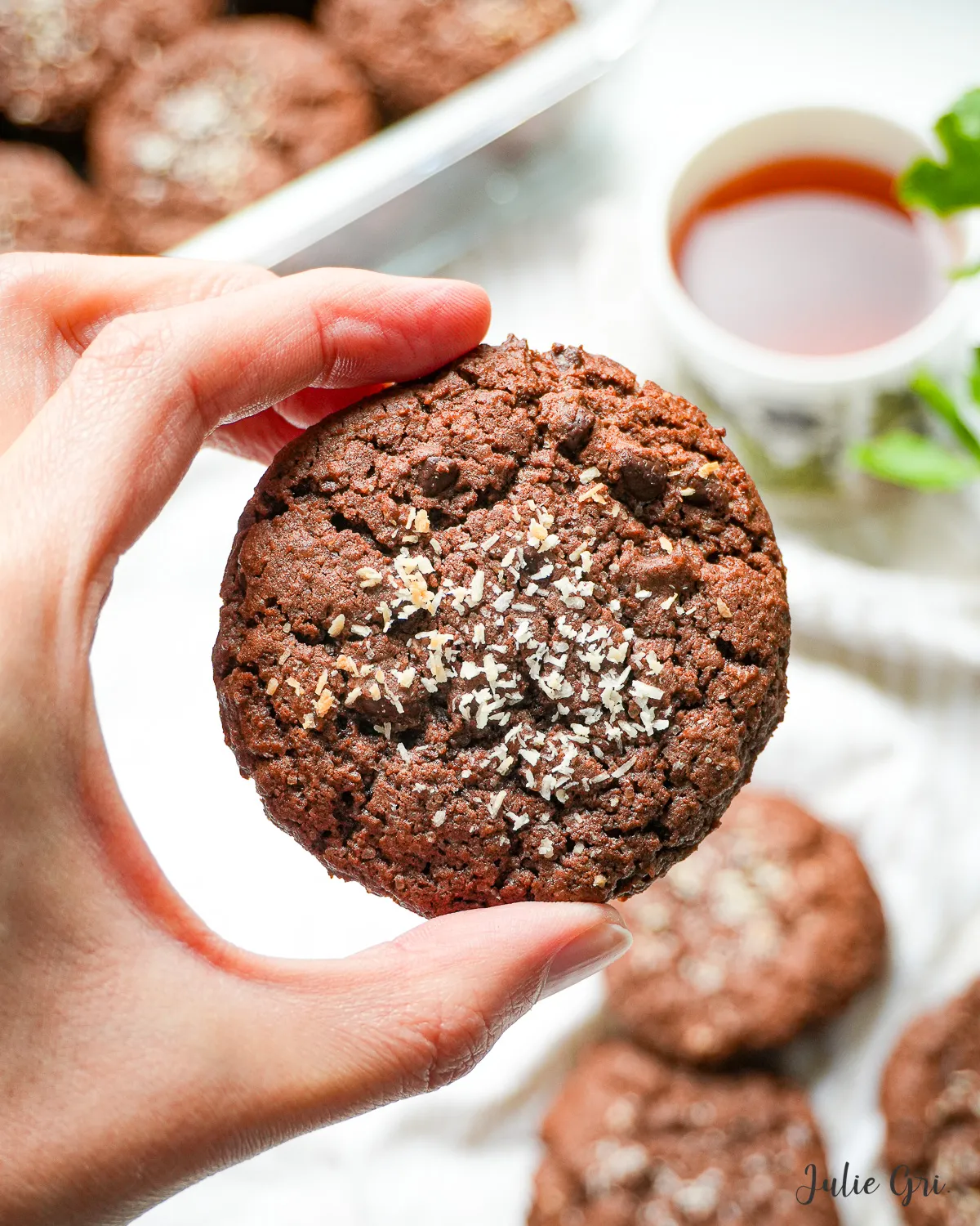 cookies chocolat noix de coco