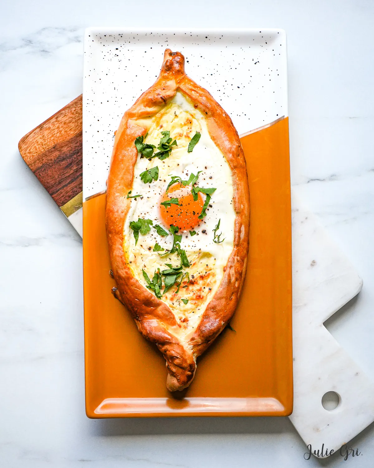 Khachapuri pain georgien