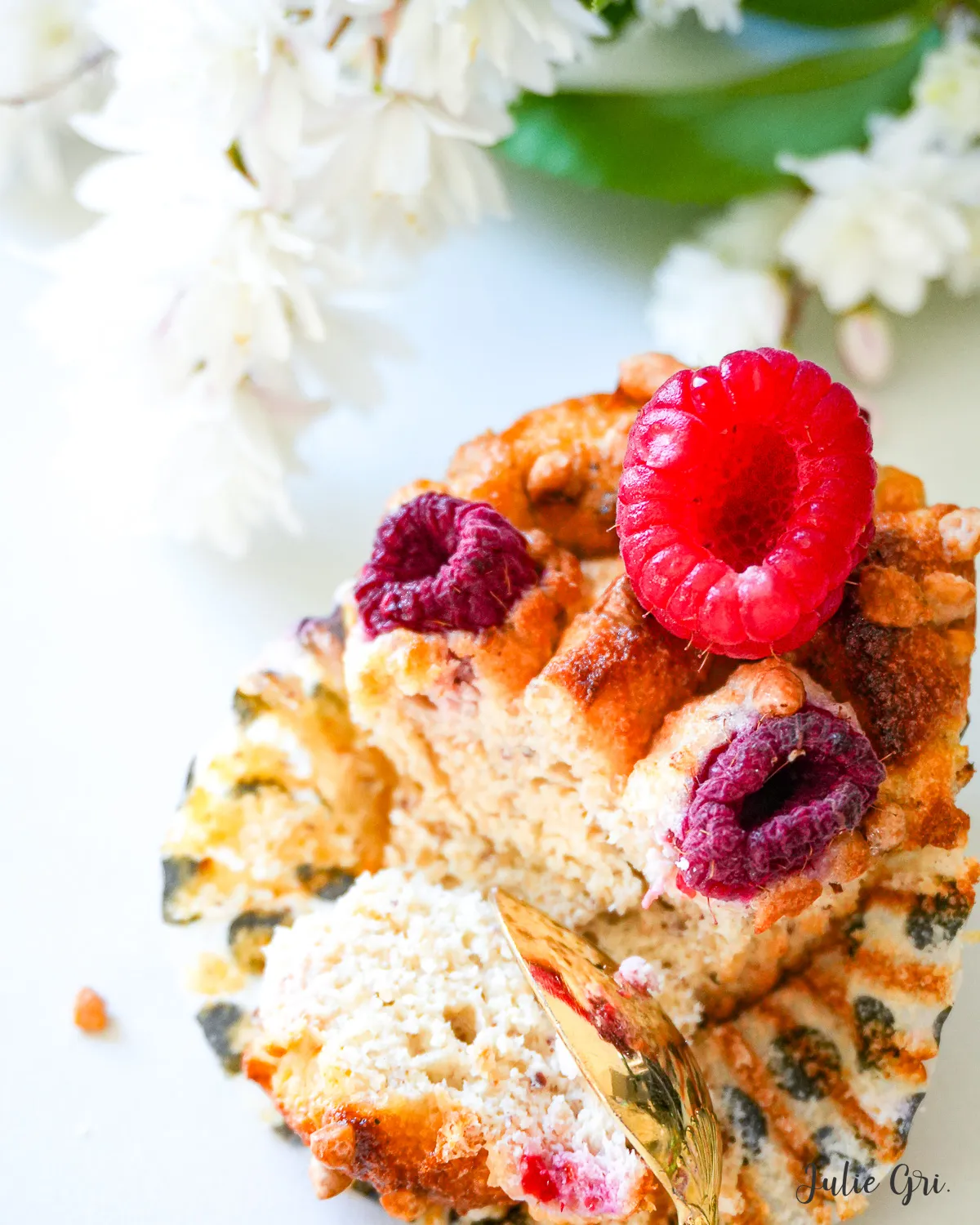 muffins noisette framboise ricotta