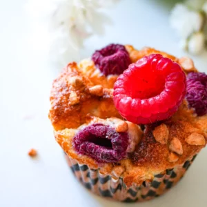 muffins noisette framboise ricotta