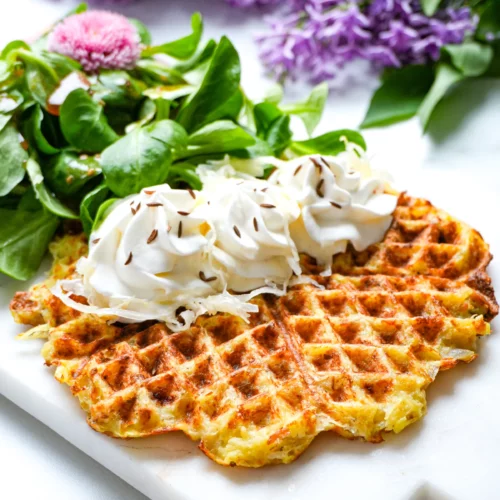 gaufres pommes de terre choucroute