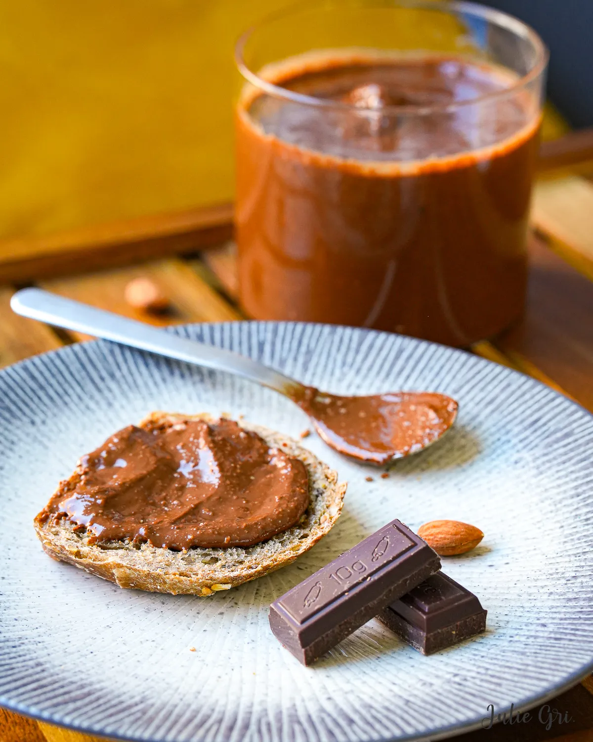 pâte à tartiner chocolat amande noix