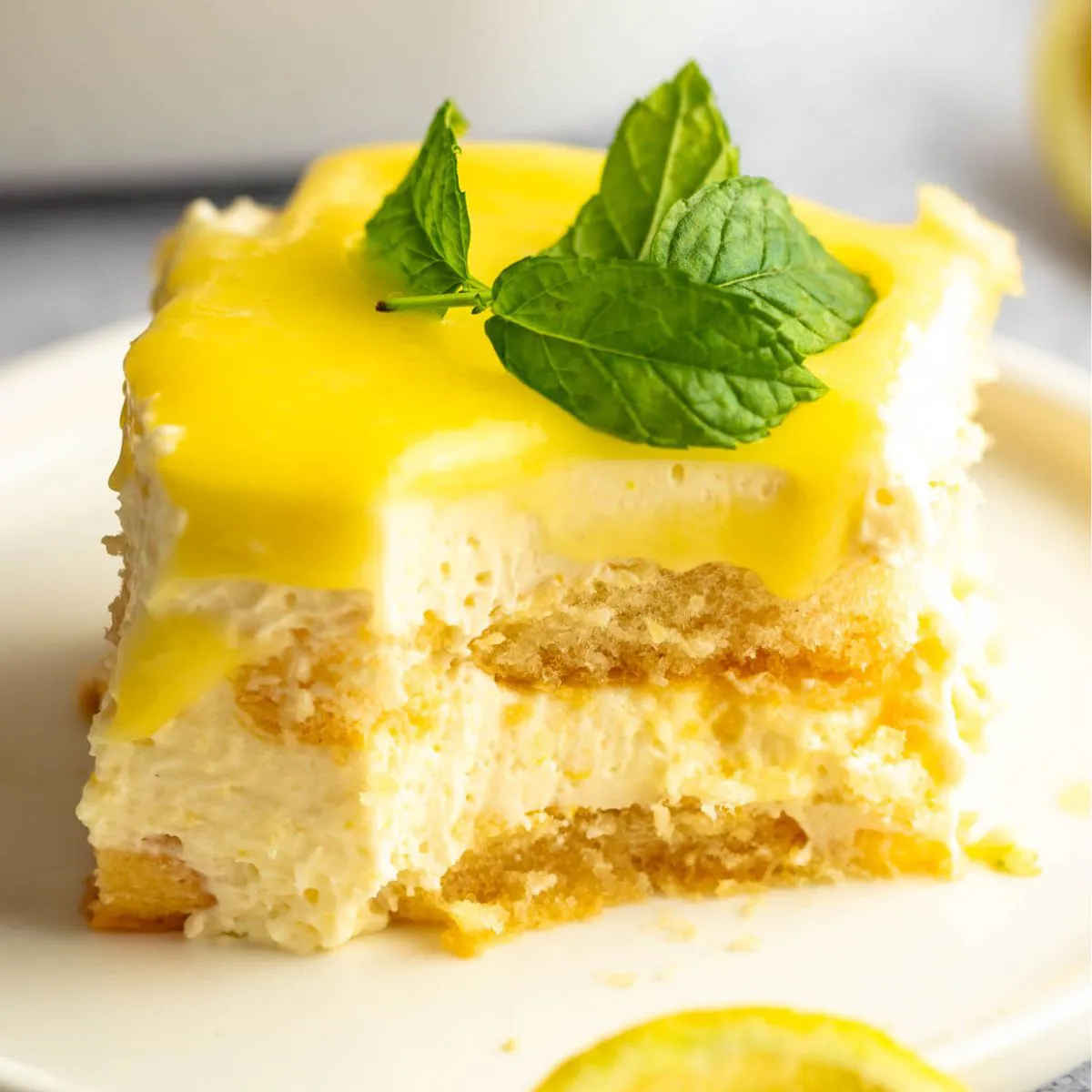 illustration tiramisu citron