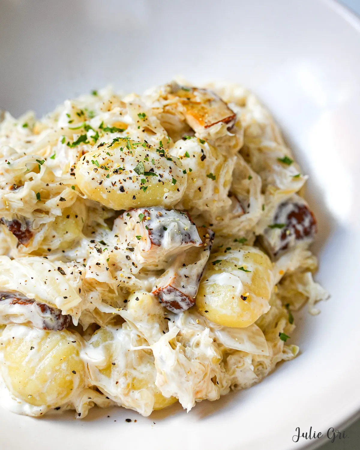 gnocchis choucroute