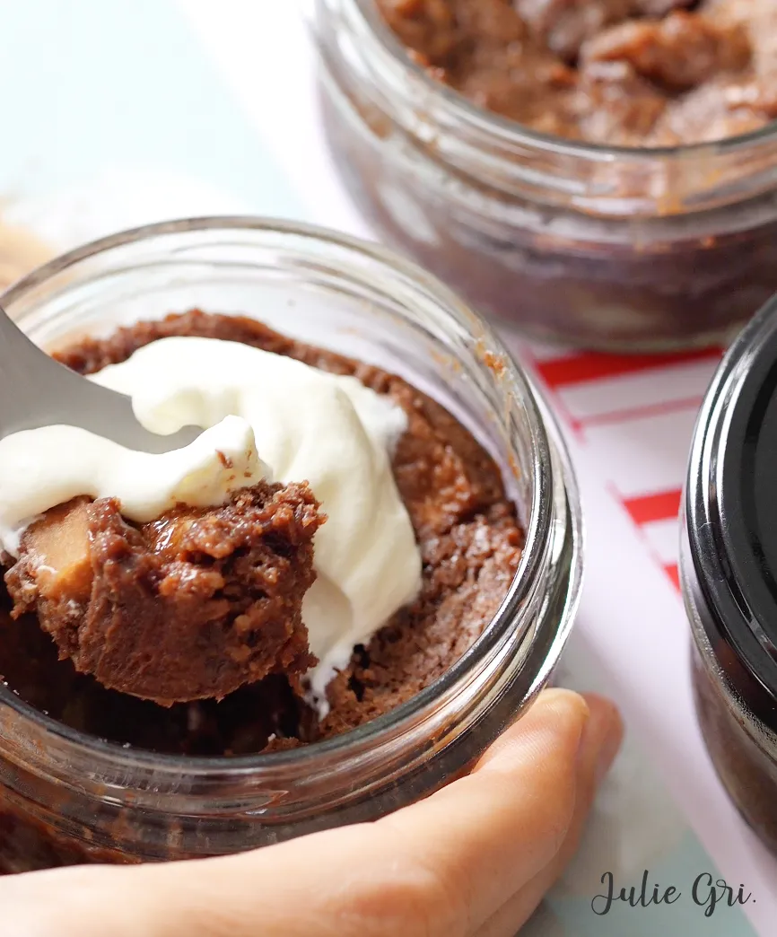 brownie fondant poire noix