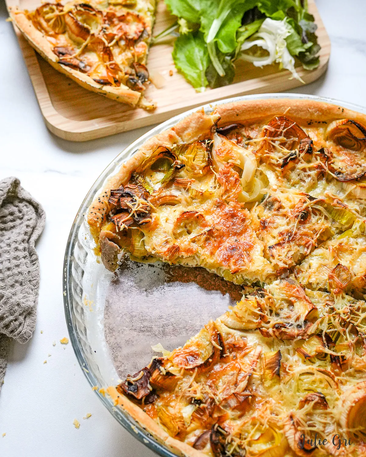 quiche poireaux