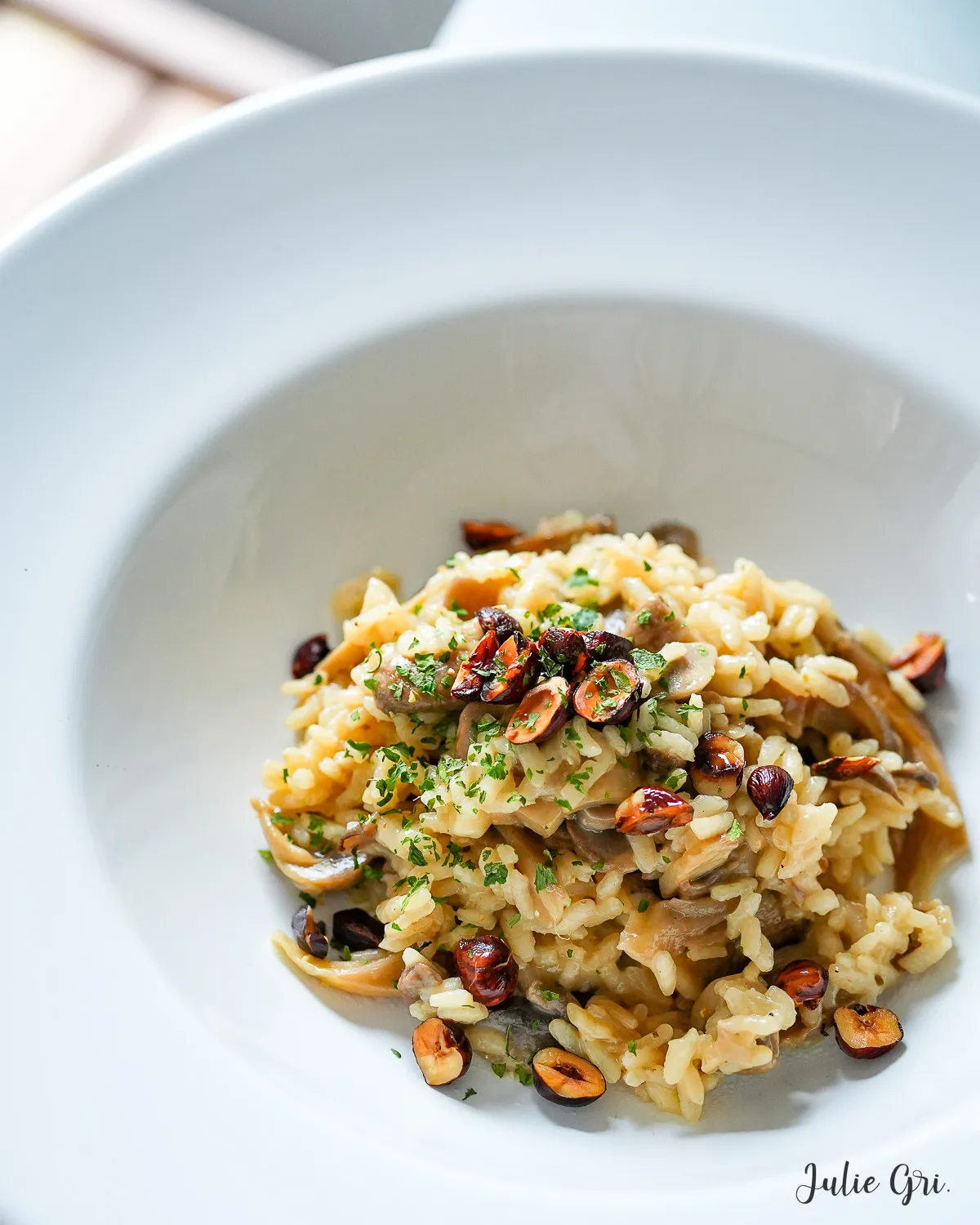 risotto aux champignons