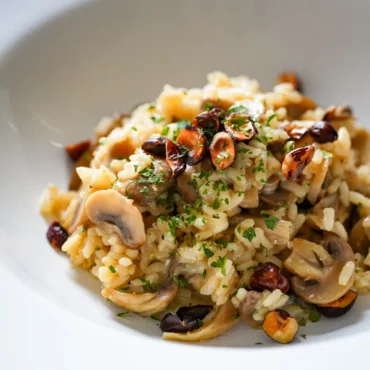 risotto aux champignons