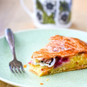 galette des rois à la framboise