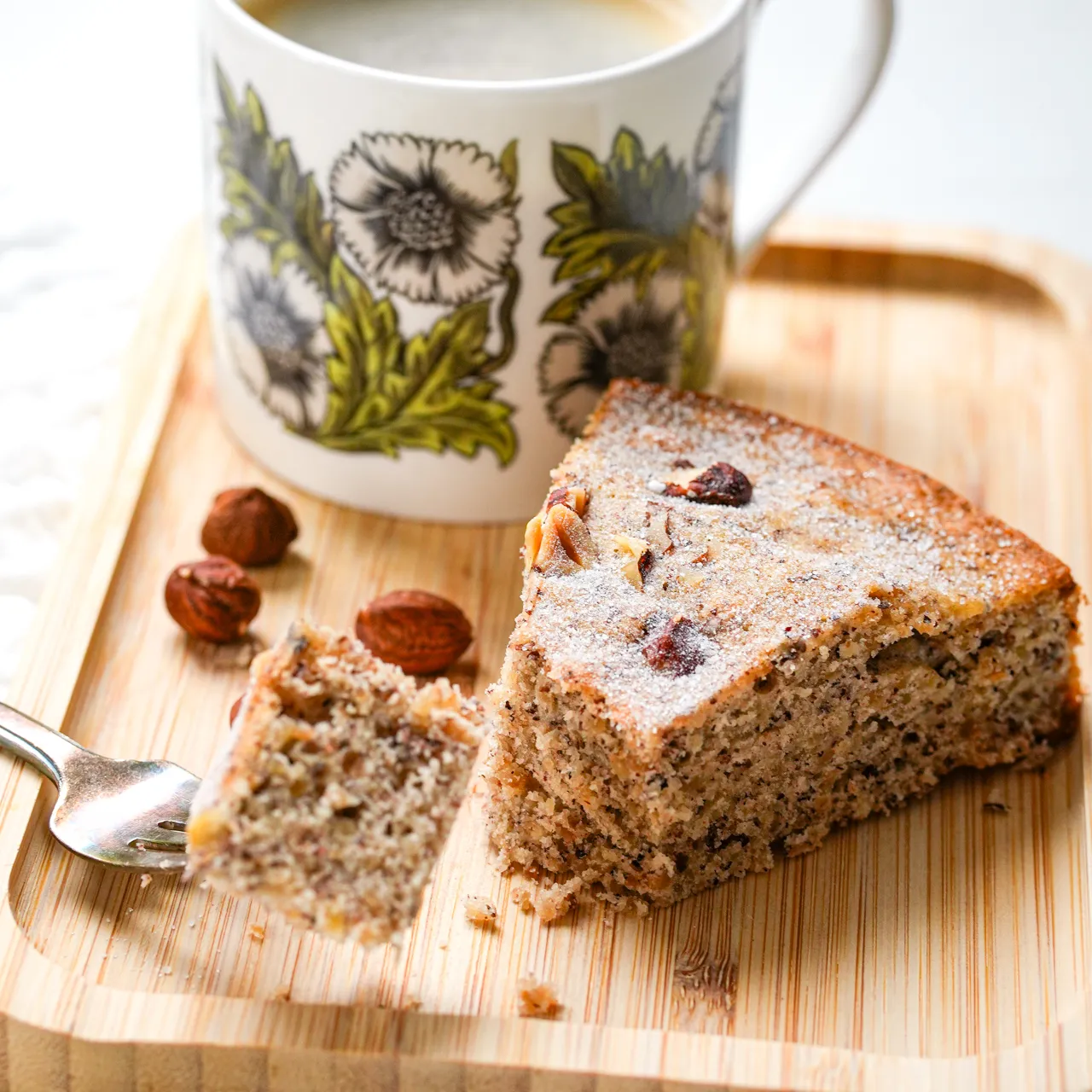 gâteau cake noisettes blancs d'oeufs