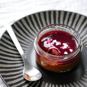 mousse chocolat fruits rouges