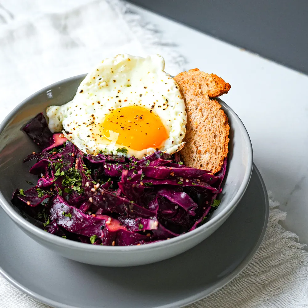 salade de chou rouge